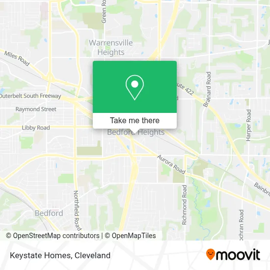 Keystate Homes map