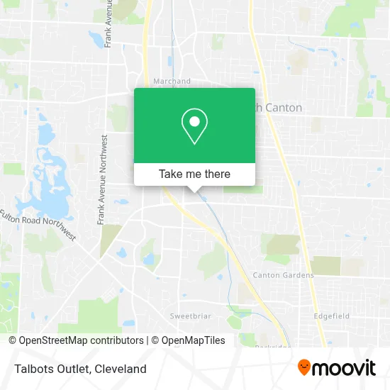 Talbots Outlet map