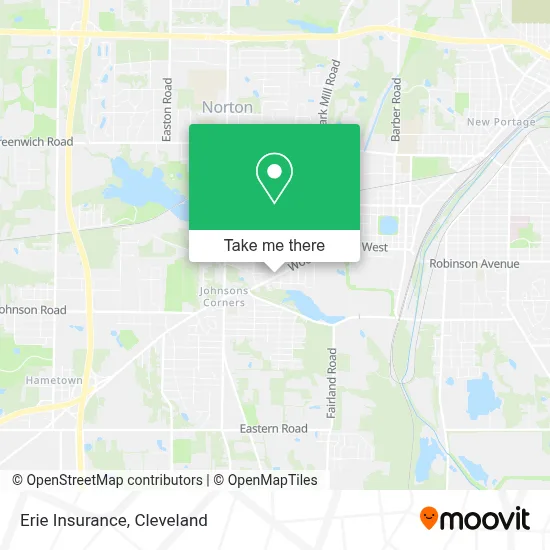 Erie Insurance map