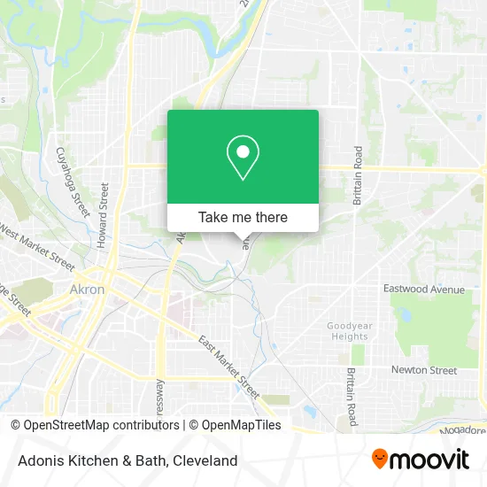 Adonis Kitchen & Bath map