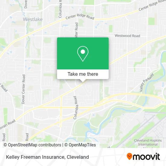 Kelley Freeman Insurance map