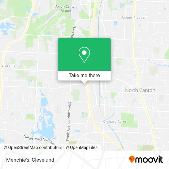 Menchie's map