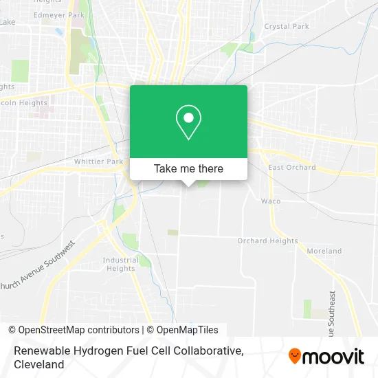 Renewable Hydrogen Fuel Cell Collaborative map