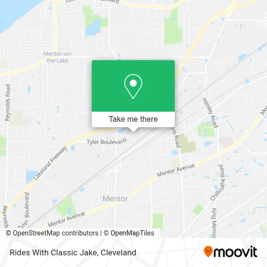 Rides With Classic Jake map