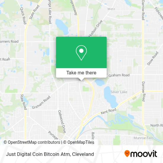 Just Digital Coin Bitcoin Atm map