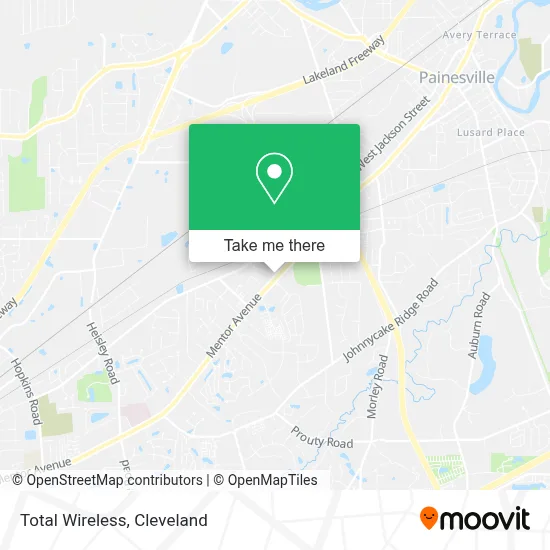 Total Wireless map