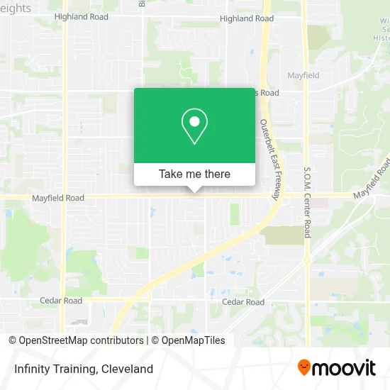 Infinity Training map