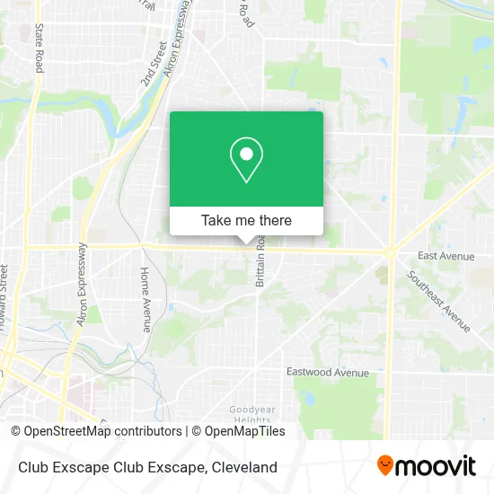 Club Exscape Club Exscape map