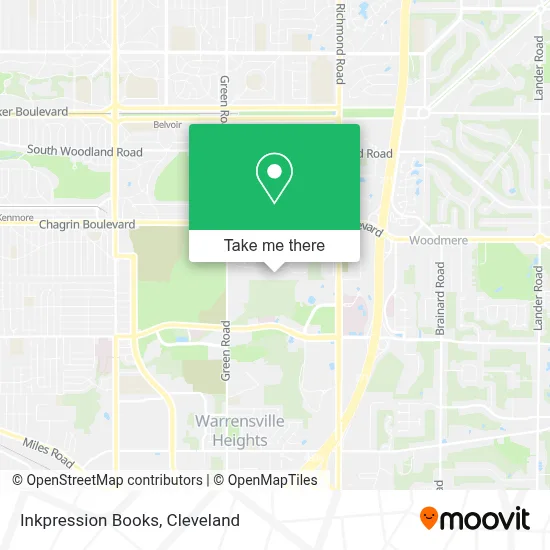 Inkpression Books map