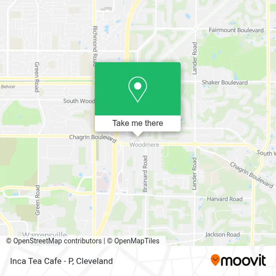 Inca Tea Cafe - P map