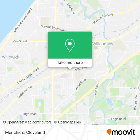 Menchie's map