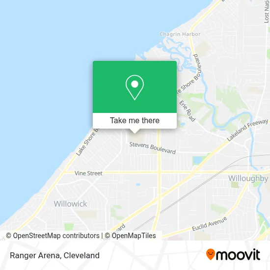 Ranger Arena map