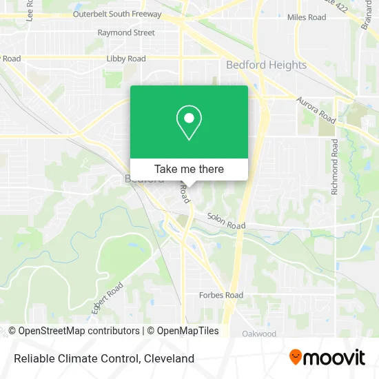 Reliable Climate Control map