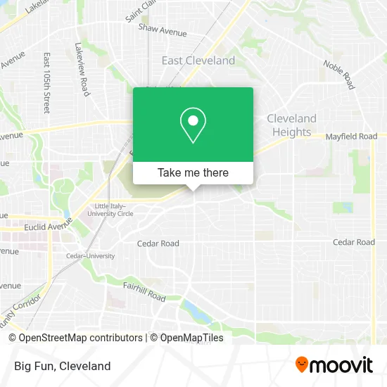 Big Fun map