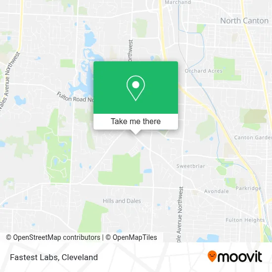 Fastest Labs map