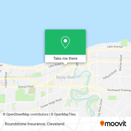 Roundstone Insurance map