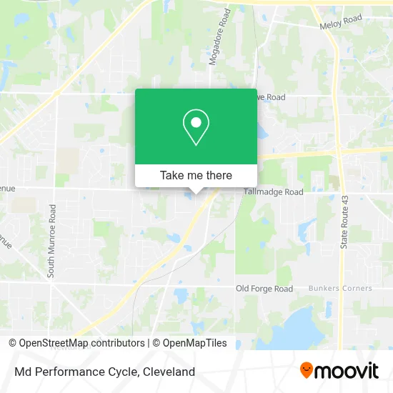 Md Performance Cycle map