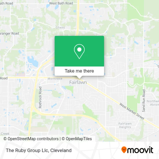 The Ruby Group Llc map