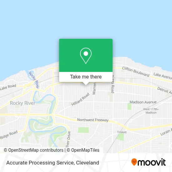 Accurate Processing Service map