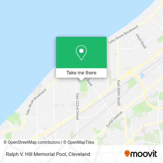 Ralph V. Hill Memorial Pool map
