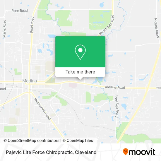 Pajevic Lite Force Chiropractic map