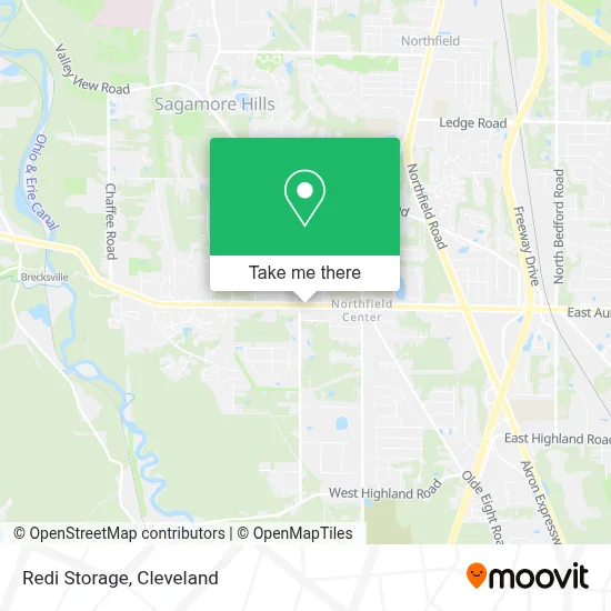 Redi Storage map