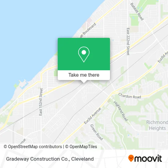 Gradeway Construction Co. map