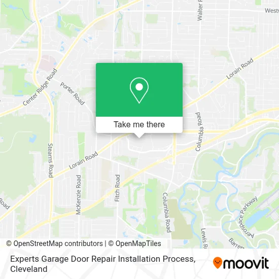 Experts Garage Door Repair Installation Process map