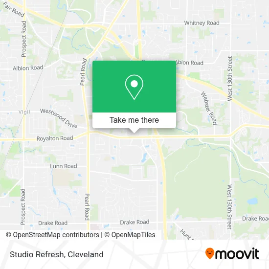 Studio Refresh map