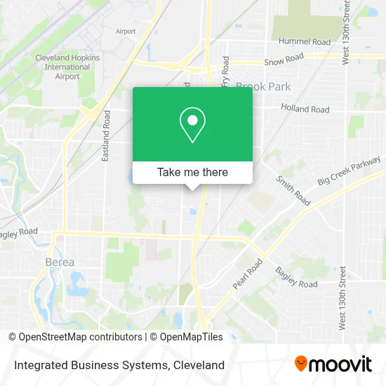 Integrated Business Systems map