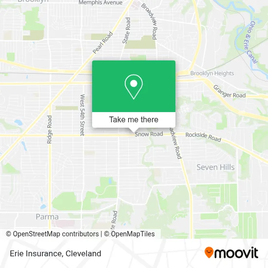 Erie Insurance map