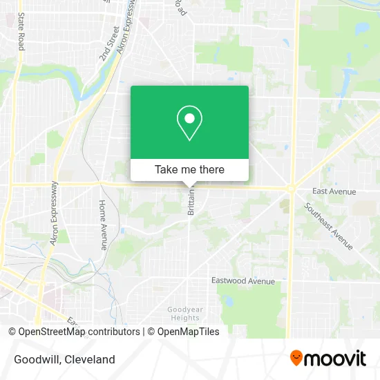 Goodwill map