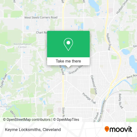 Keyme Locksmiths map