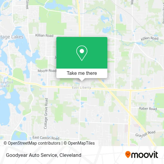 Goodyear Auto Service map