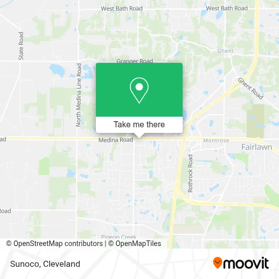 Sunoco map