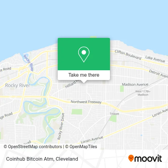 Coinhub Bitcoin Atm map