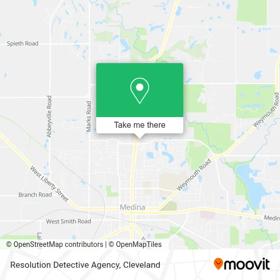Resolution Detective Agency map