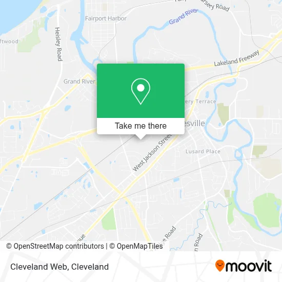 Cleveland Web map