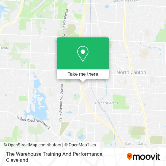 The Warehouse Training And Performance map