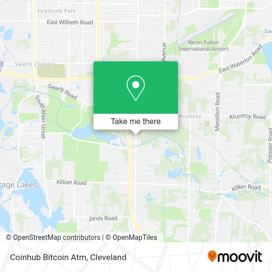 Coinhub Bitcoin Atm map