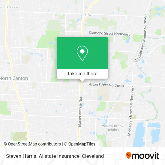 Steven Harris: Allstate Insurance map