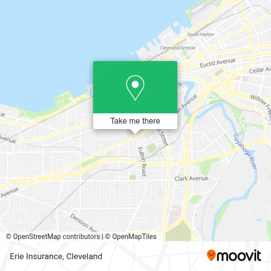 Erie Insurance map