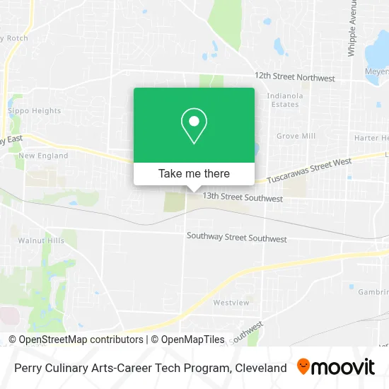 Perry Culinary Arts-Career Tech Program map