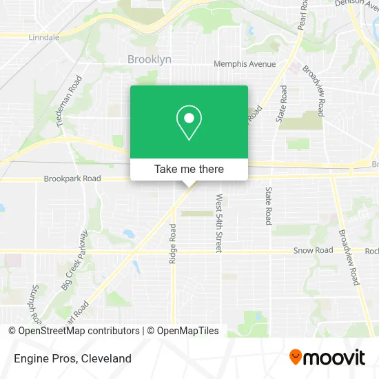 Engine Pros map