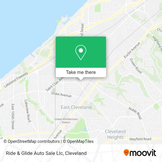 Ride & Glide Auto Sale Llc map