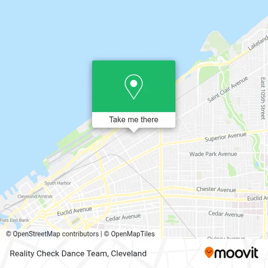 Reality Check Dance Team map