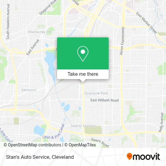 Stan's Auto Service map