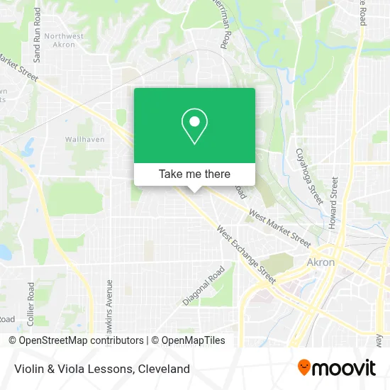 Violin & Viola Lessons map