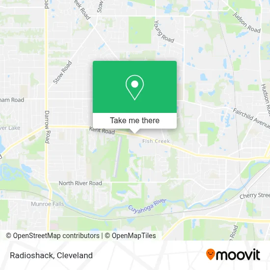 Radioshack map