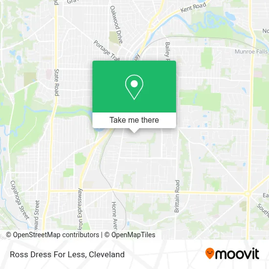 Ross Dress For Less map